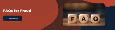Here are some fraud-related commonly asked questions (FAQs) and their responses.
